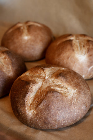 Coffee Rye Loaf sourdough from BAS QUE Bakery